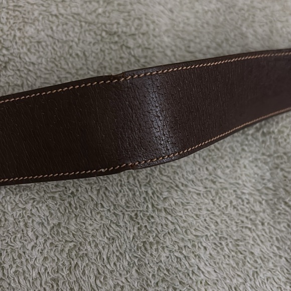 Gucci Vintage Leather Belt - Picture 7 of 8